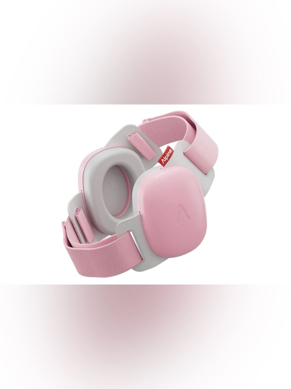 Alpine Muffy Baby Comfort Ear Protection Earmuff Headband Rose Pink Carry Bag